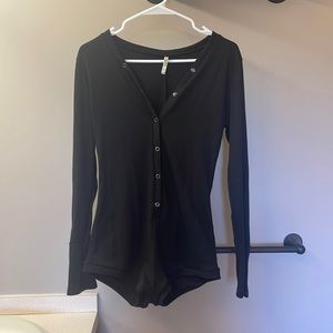 Long sleeve/Shorts Pajama Bodysuit